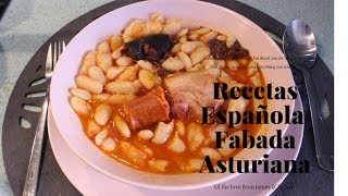 RECETA FABES ASTURIANAS  ArinuCosmetics [upl. by Ennovi]