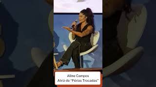 Aline Campos fala sobre quotFérias Trocadasquot [upl. by Ella]