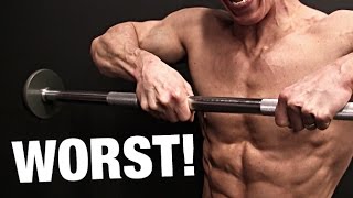 World’s Most Dangerous Exercises UPRIGHT ROWS [upl. by Querida]