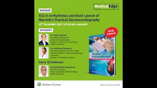 Webinar Recording ECG in Arrhythmias and Book Launch of Marriott’s Practical Electrocardiography [upl. by Ikiv]