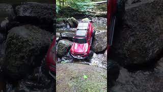 Traxxas trx4 high trail sport Rc in deep water [upl. by Vtarj699]