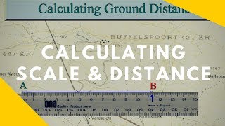 How to read Maps  Scale and Distance Geography skills [upl. by Eegnat]