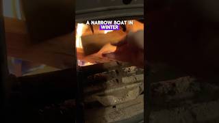 Half of Narrowboat life is answering this question canalboat winter boatlife boating heating [upl. by Brower]