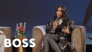 Womens Empowerment Panel with Naomi Campbell and Jill Sims  BOSS [upl. by Tadeo]