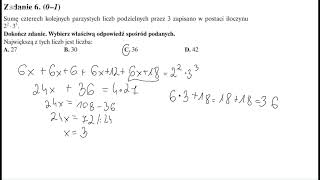 egzamin ósmoklasisty operon matematyka 2021 [upl. by Naejamron]