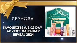 SEPHORA US 12 DAY ADVENT CALENDAR 2024 [upl. by Llirrem]