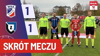 Skrót meczu Betclic 3 Ligi grupy II Wda Świecie  Zawisza Bydgoszcz 11 [upl. by Anneirb754]