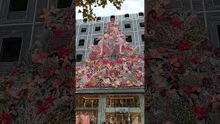 Magasin DIOR sur les Champs Elysées quotArbre de Noëlquot [upl. by Loggins]