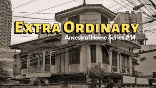 EXTRA ORDINARY ANCESTRAL HOUSE THE JAIME DELA ROSAS MANSION IN SAMPALOC MANILA  PASSING THROUGH [upl. by Mallory]