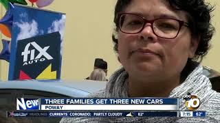 Three San Diego families get three new cars [upl. by Brod]