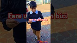 Fare giro in bici scuola italian italiano bici youtubeshorts shorts viral bilalofficial15 [upl. by Ide]