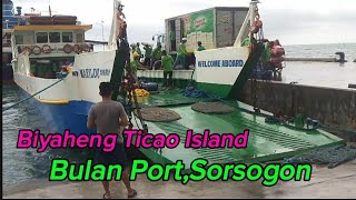 Welcome Aboard Biyaheng Ticao Island  Silip sa Bulan Port Sorsogon 🇵🇭 [upl. by Bevis83]