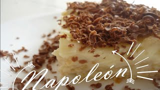 Postre Napoleón  Sin horno [upl. by Oric]