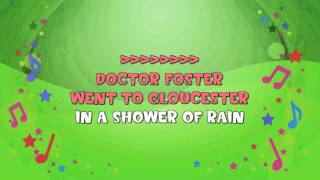 Doctor Foster  Dr Foster  Nursery Rhyme  KiddieOK [upl. by Ellehsem]