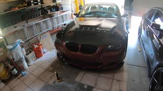 BMW E60 Carbon Fiber Vented Hood [upl. by Amoakuh]