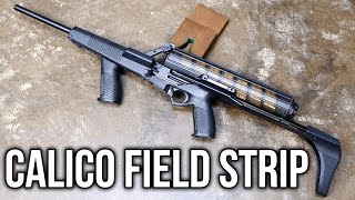 Calico Field Strip 100 Round 9mm Magazine [upl. by Cull]