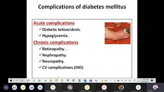 Antidiabetic drugs  pharmacology Meeting Recording 1 [upl. by Suu]