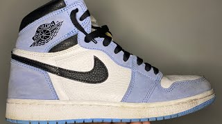 How To Clean Air Jordan 1 “University Blue” [upl. by Temple]