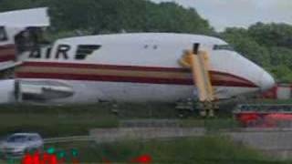 Raw Video 747 Crashes Splits in 2 [upl. by Asiul]