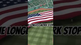 The longest work stoppage in MLB history shortsviral [upl. by Anola]