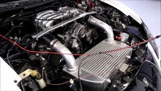 547rwhp Adaptronic Rx7 Single Turbo Dyno [upl. by Euqinorev]