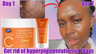 ✨BOOTS VITAMIN C BRIGHTENING MOISTURISING CREAM amp CLEANSING GEL REVIEW AFTER 7 DAYS OF USE [upl. by Schulein158]