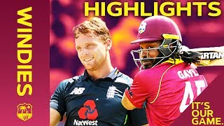 Buttler amp Gayle Go Huge In Record Breaking Match  Windies vs England 4th ODI 2019  Highlights [upl. by Dori936]