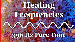 396 Hz Pure Tone  quotRoot Chakraquot  Aid healing of tissue and organs [upl. by Anelrad]