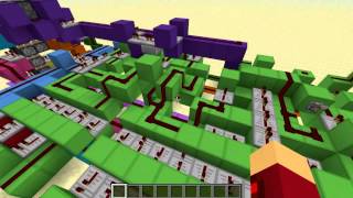 Minecraft 2x3 hipster door Fast [upl. by Fein]