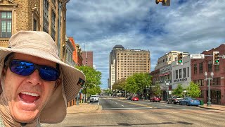 Shreveport Louisiana DownTown COMPLETE WALKING TOUR in 4K [upl. by Adnilrem]