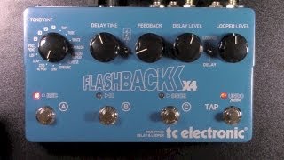 TC Electronic Flashback X4 Review TonePrint Editor Demo  BestGuitarEffectscom [upl. by Oona]