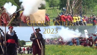 The Sealed Knot  The Siege Of Gloucester 2023 [upl. by Anav224]