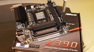 Asrock Z390 Phantom GamingITXac Review  Tiny amp Tough [upl. by Eceinehs792]