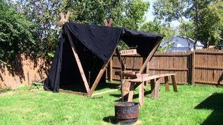 Viking Tent Setup [upl. by Sherfield]