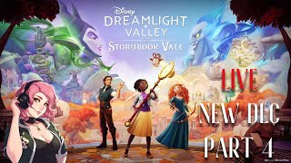 LIVE  Disney Dreamlight Valley  Storybook Vale  Part 4 [upl. by Nosylla]