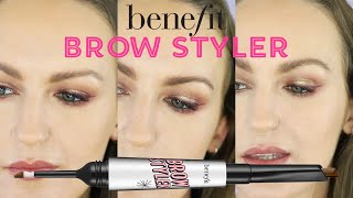 Benefit Brow Styler  Review amp Demo [upl. by Akalam]