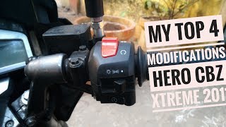 CBZ Xtreme Modifications 2011 list  kill switch installation [upl. by Xxam]