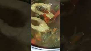 Masak pindang ikan aro kelabau juaro food cooking kuliner [upl. by Aranat]