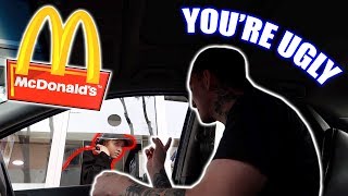 ABUSING DRIVE THRU MCDONALDS WORKERS [upl. by Holbrook720]