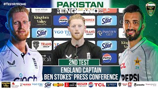 England Captain Ben Stokes Press Conference  Pakistan vs England  2nd Test 2024  PCB  M4B1A [upl. by Linkoski24]