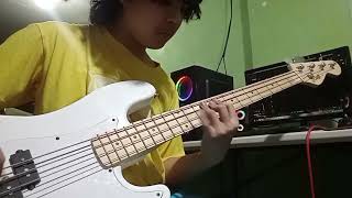 Radiohead  Paranoid Android Bass and Guitar Solo Cover [upl. by Pris]