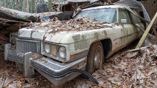 Old Abandoned Funeral Home With Hearse And Embalming Room [upl. by Zarihs]