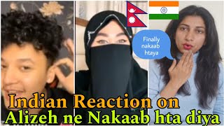 INDIAN reaction on Nepal Alizeh ne Nakaab Hta diya Crazzy Pikku [upl. by Airtina96]