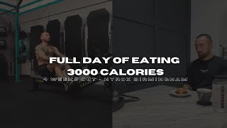 FULL DAY OF EATING 3000 CALORIES  200 GRAMS OF PROTEIN  4 WEEKS OUT HYROX [upl. by Yuma]