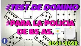 TEST DE DOMINO  EXPLICACIÓN dominos [upl. by Atekihc]