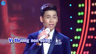 Karaoke Liên khúc Hai mùa mưa Mưa nữa đêm Lạnh trọn đêm mưa  Huỳnh Thật [upl. by Gena]