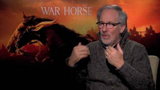 Steven Spielberg interview for War Horse  ET Saving Private Ryan [upl. by Giacinta]