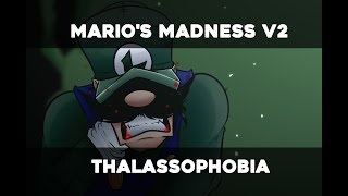 FNF Marios Madness v2  Thalassophobia  SpeedPaint [upl. by Inez563]