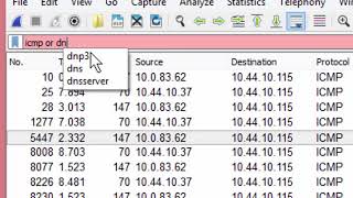 Navigating with Wireshark and ICMP DNS ping [upl. by Nalani]