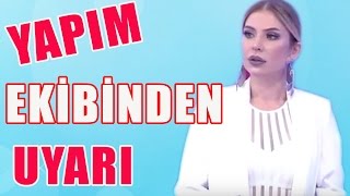 Emine O Hareketinin Ardından Yapım Ekibinden Uyarı Aldı [upl. by Marie]